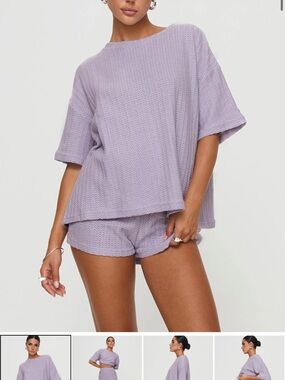 Princess Polly Lilac Cammie Shorts and Top Set